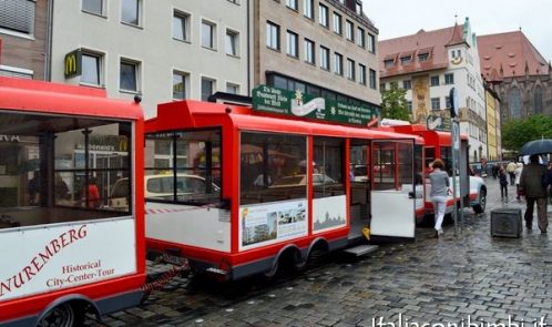 giro della città di Norimberga in mini treno