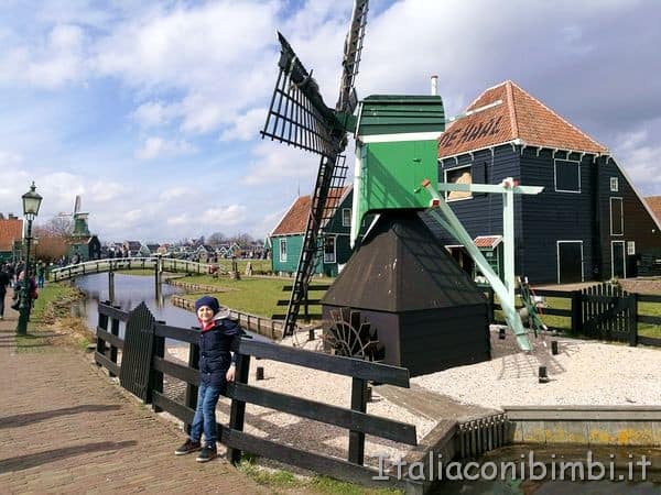 mulino a vento a Zaanse Schans