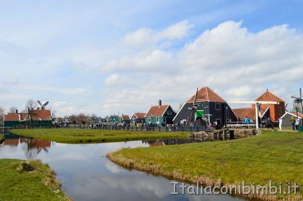 paesaggi di Zaanse Schans Zaandam