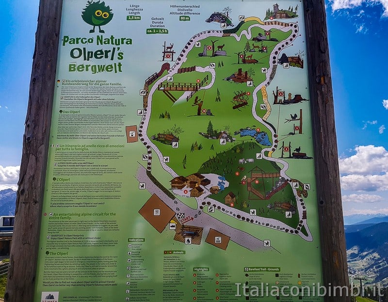 Monte Elmo in Alta Pusteria: il parco dell'Olperl - Italia con i