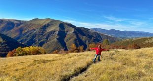 Sentiero natura di Bolognola per Fonte dell'Aquila arrivo